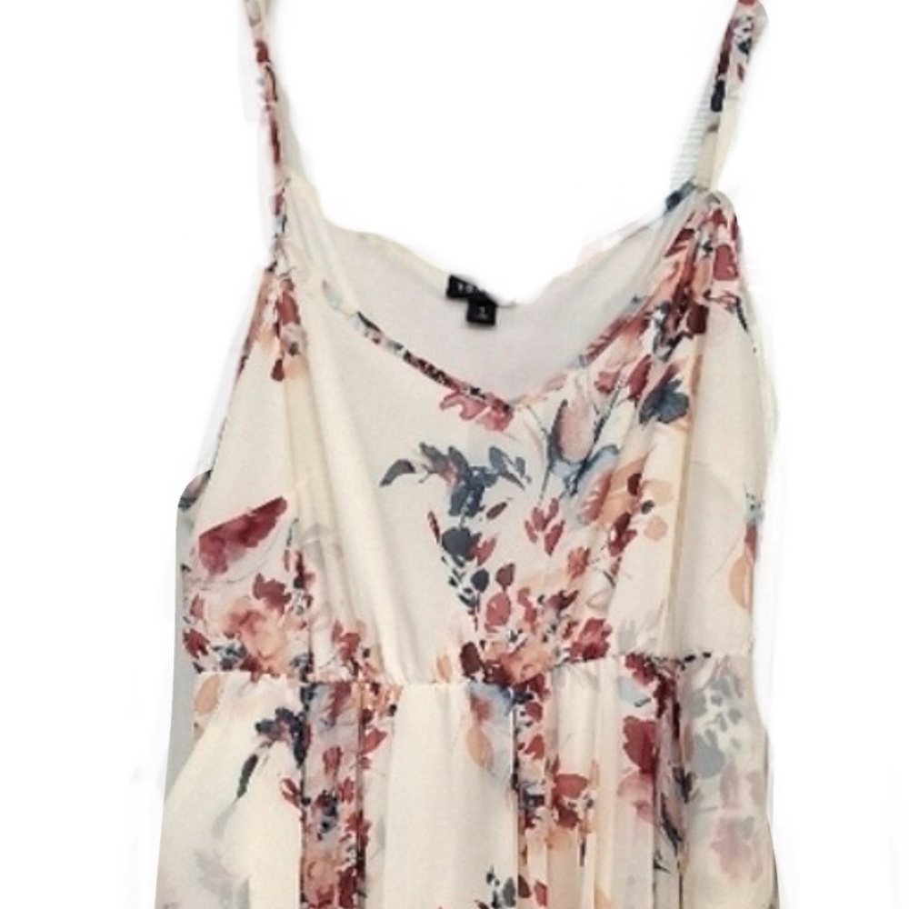 🆕🌺TORRID Midi Chiffon Pleated Floral Dress🌺 - Picture 2 of 15